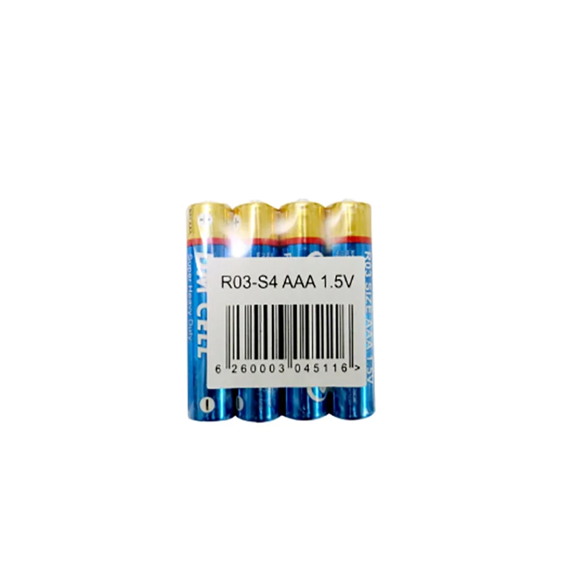 باتری نیم قلم AAA دی ام سل DM CELL مدل R03-S4-شیرینگ